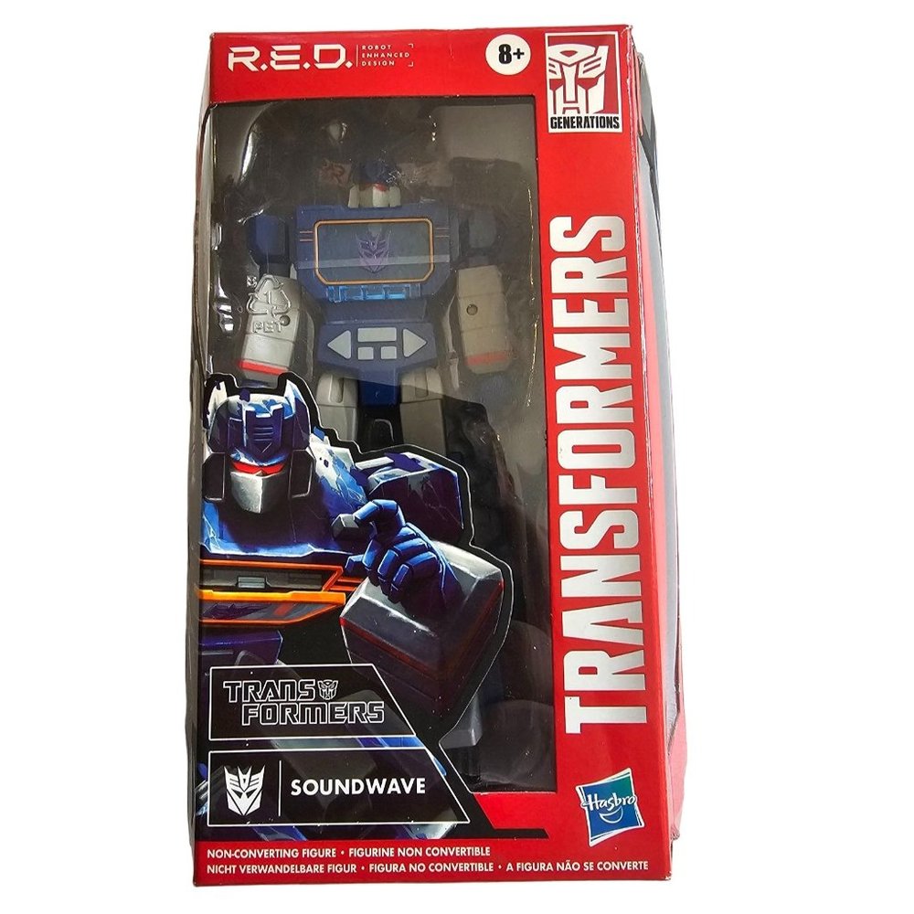 Transformers R.E.D. (Robot Enhanced Design) Figure: SOUNDWAVE NIB